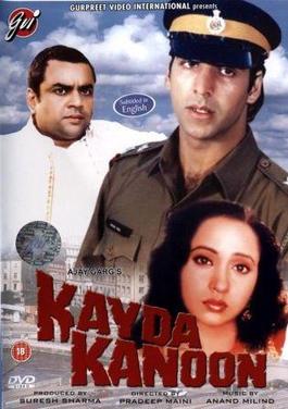 Kayda Kanoon 1993 Hindi Hd 37642 Poster.jpg